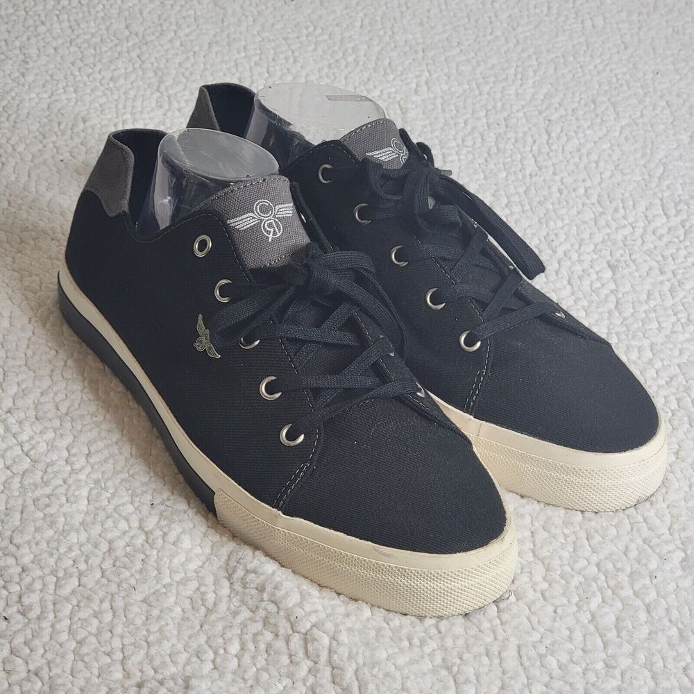 Creative Recreation Shoes Men’s Size 13 Black with Gray Canvas Fashion Sneaker